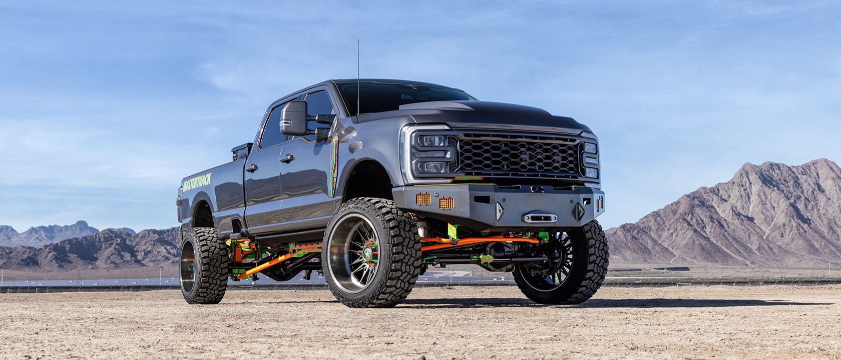 Unleash Your Heavy-Duty Truck: Mastertrack M/T Tires & Custom Lift Builds