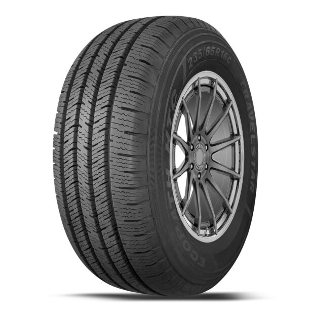 Travelstar EcoPath HTC 235/65R16C 121/119S Load Range E (10 Ply) Commercial Highway Terrain All-Season Radial Van Tire