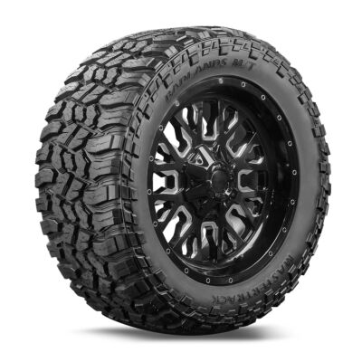 Mastertrack Badlands M/T 37x12.50R17LT 128Q Load Range F (12-Ply Rated) Mud-Terrain Light Truck Tire