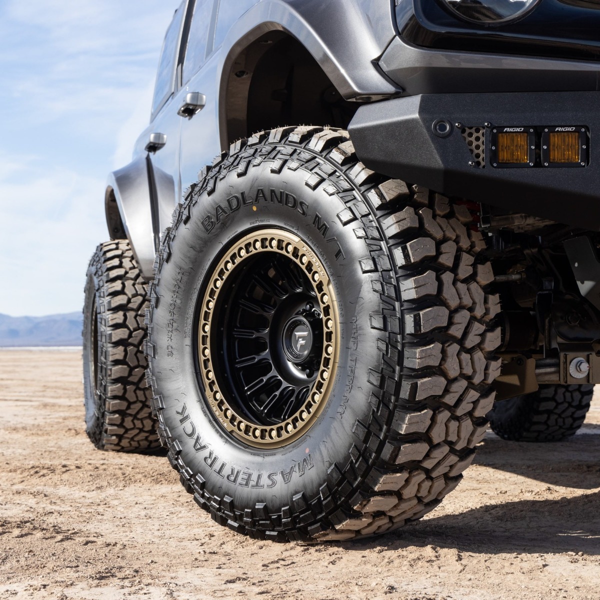 Mastertrack Badlands M/T on Off-Road Vehicle