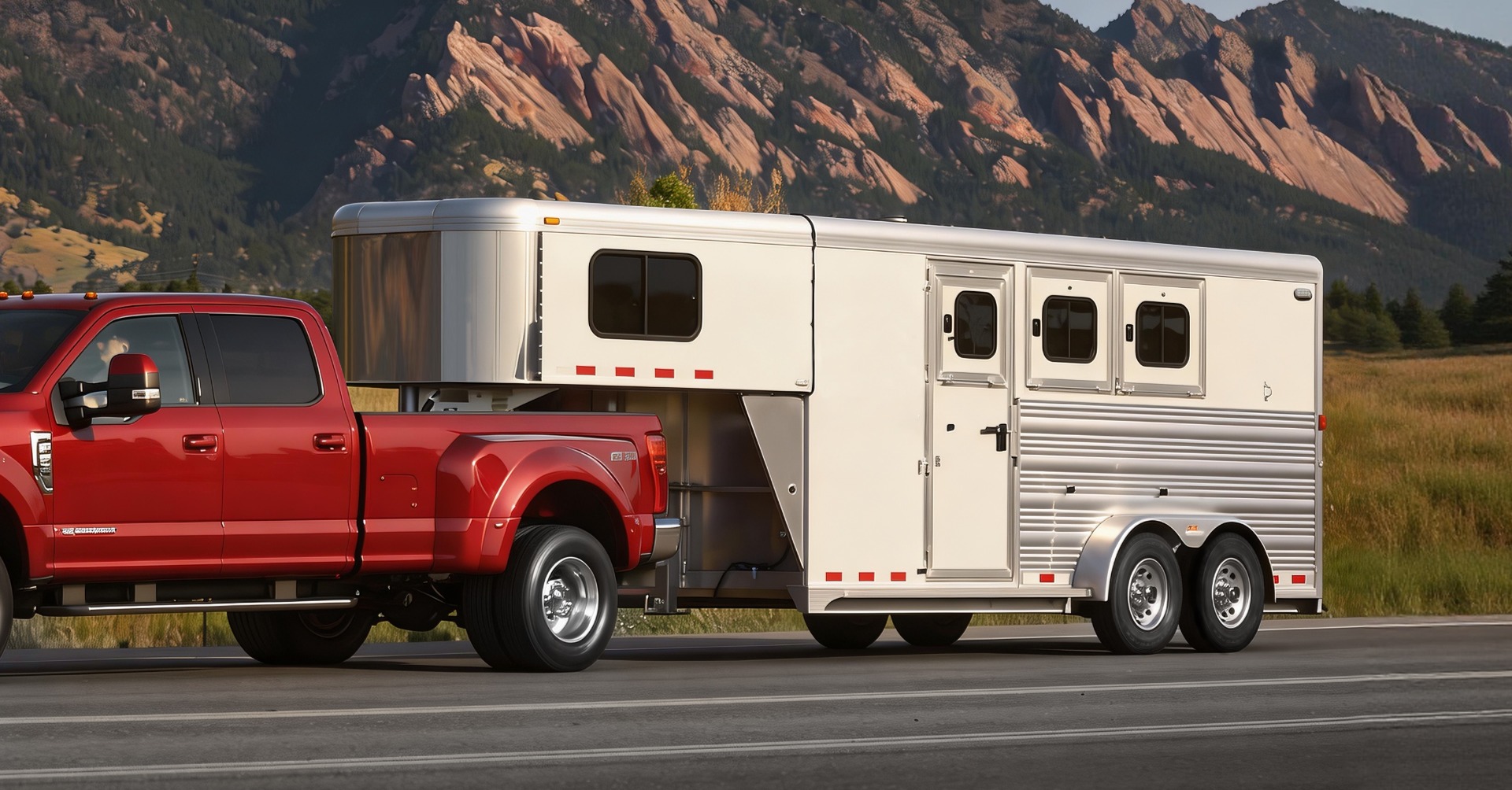 Mastertrack UN203 Horse Trailer