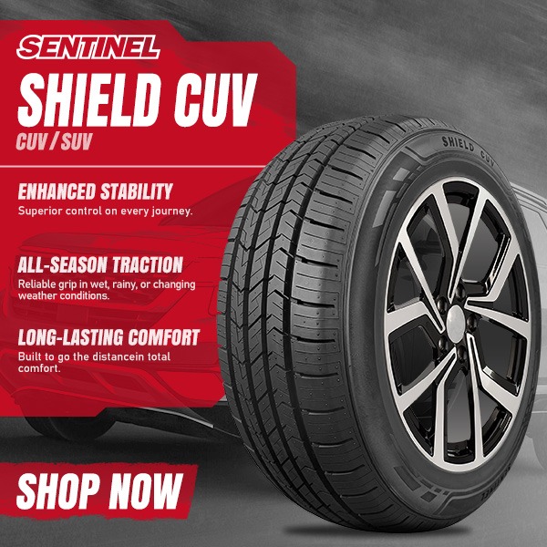 Sentinel Shield CUV/SUV all-terrain tire for SUVs and trucks - 20% OFF Special Deal